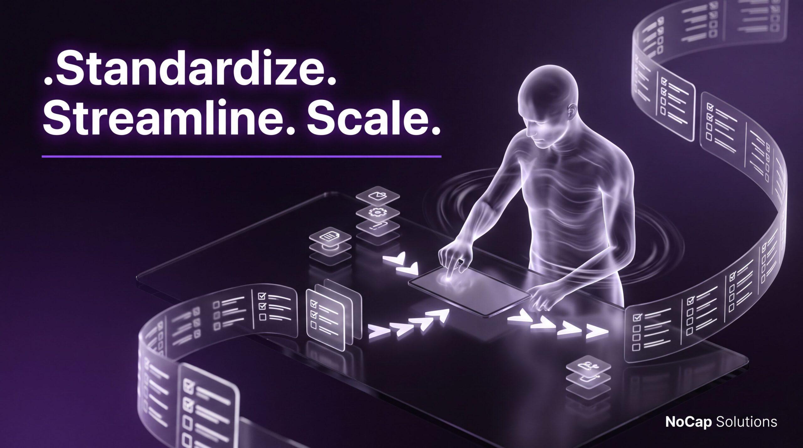 Process Documentation, Workflow Optimization and Operational Efficiency.