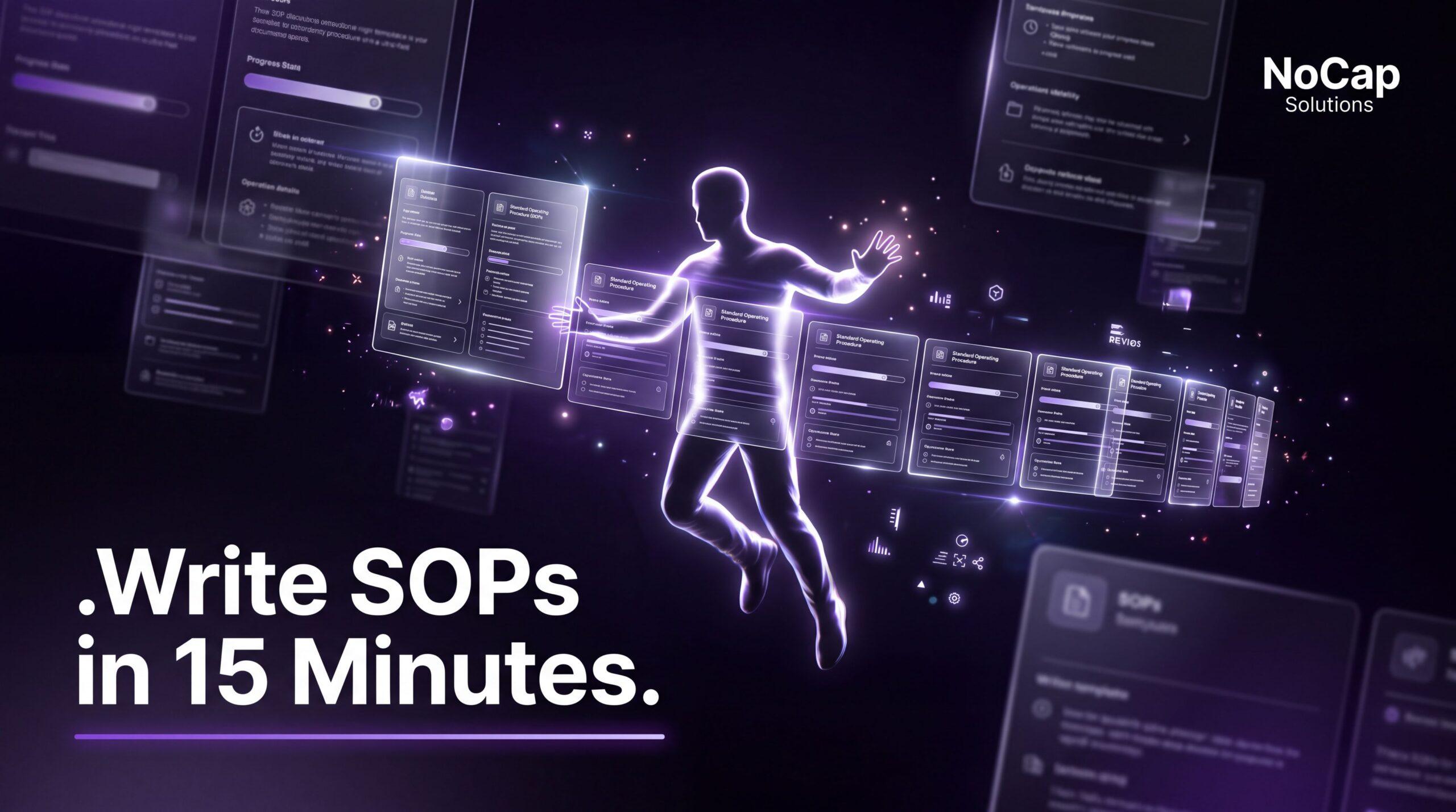 Process Documentation, SOP Templates and Workflow Standardization.